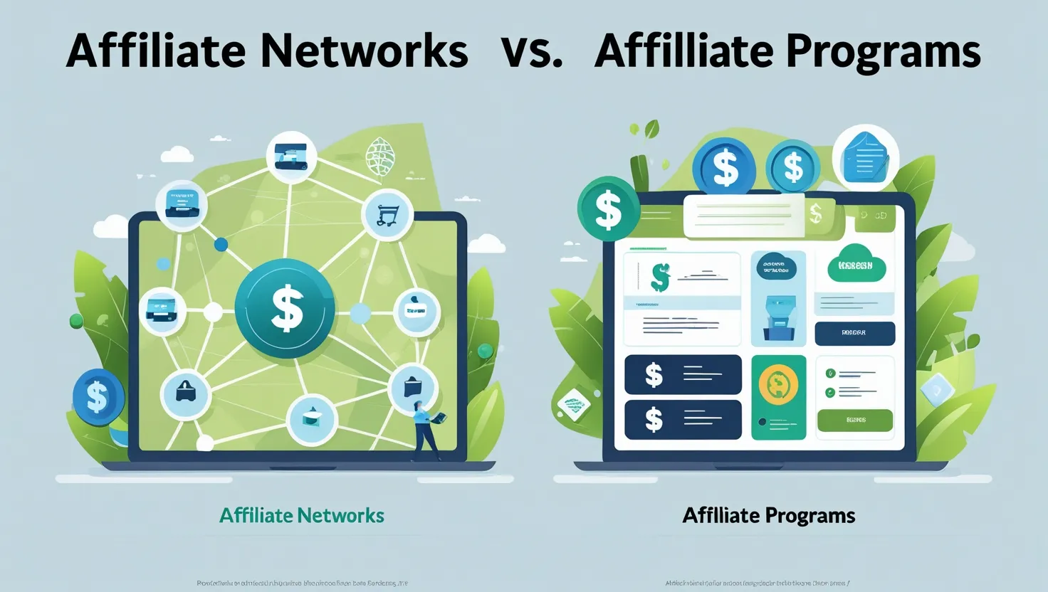 The Difference Between Affiliate Networks and Affiliate Programs