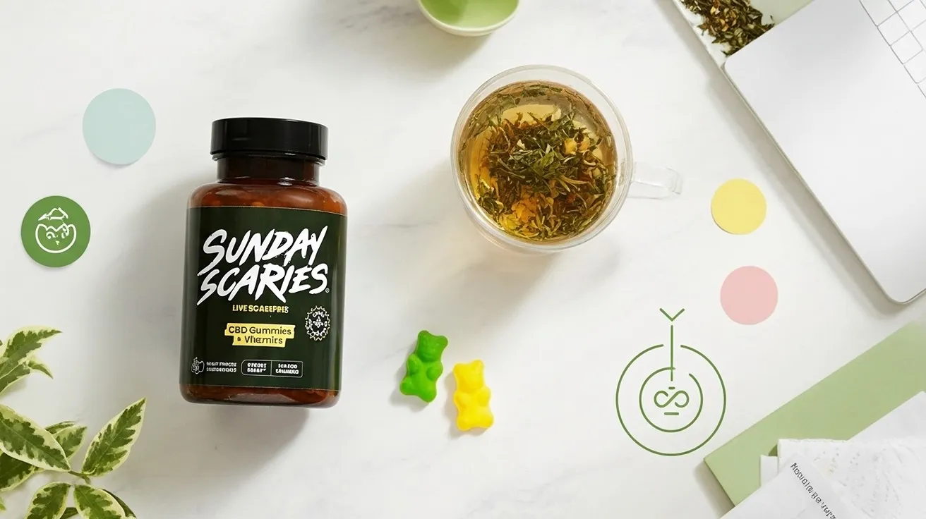 Sunday Scaries: Stress Relief Made Easy with CBD Gummies