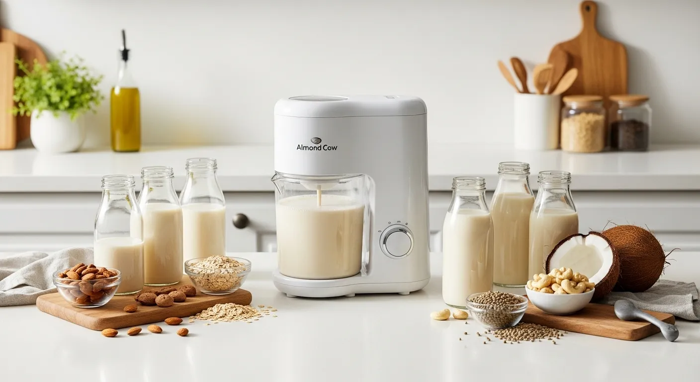 Make Fresh Plant-Based Milk at Home with Almond Cow – A Smarter, Healthier Choice