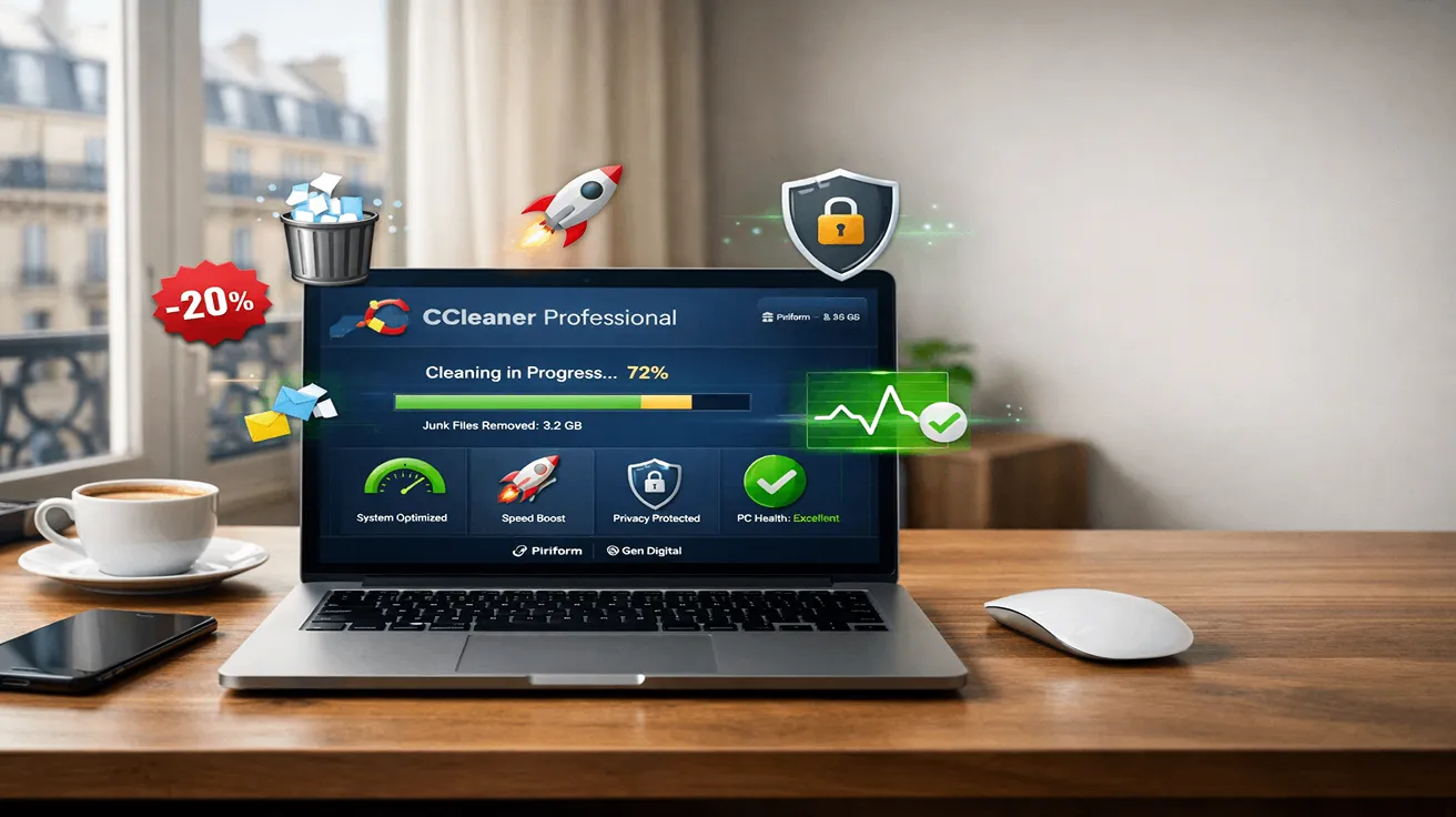 Avis CCleaner : Économisez davantage sur l’optimisation PC avec des codes promo vérifiés